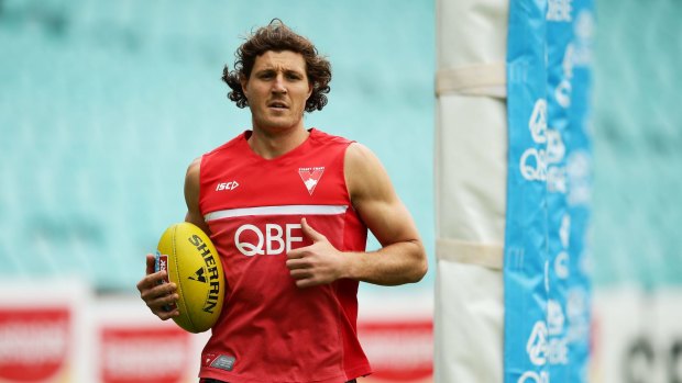 Back: Kurt Tippett will play in the preliminary final against Geelong.