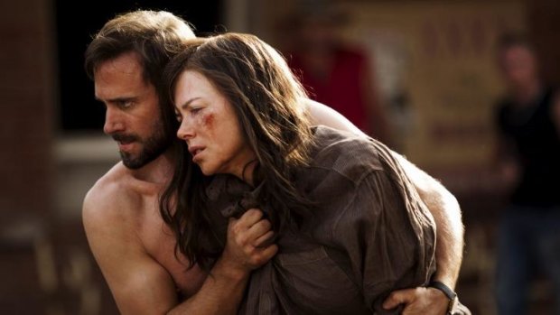 Joseph Fiennes and Nicole Kidman in <i>Strangerland</i>. 