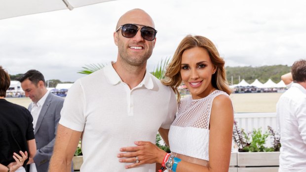 Hosts with the most. Bec and Chris Judd hosted a white party at their Jaggad marquee.