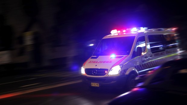 A motorbike rider died after being involved in a collision with a truck in Townsville.