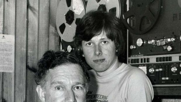 Succinct  ... Fred Blanks with his son Stephen in 2MBS's studio in 1981.