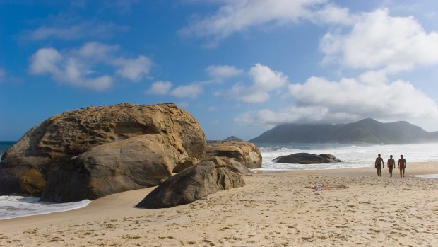 Abrico beach, an hour's drive west of Rio's centre, has been officially designated the Brazilian city's first nudist site.
