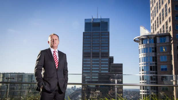 QBE Insurance Group chief executive John Neal pictured at the company's Sydney headquarters in May, 2016. 