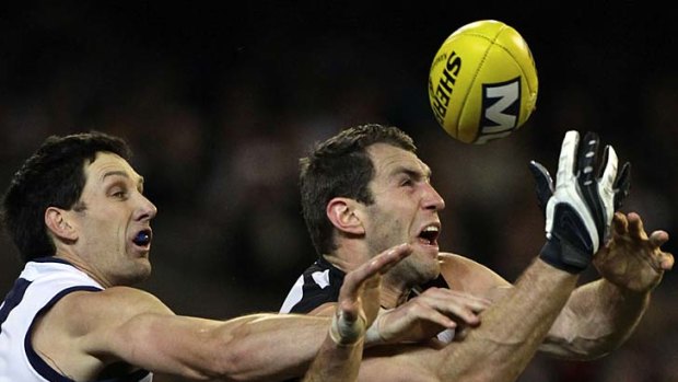 In round 24, Harry Taylor kept Travis Cloke goalless for only the second time this season.
