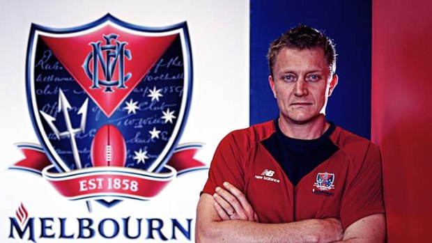 Top Demon: Melbourne coach Mark Neeld is clear in his demands for his players as they plan for next season.