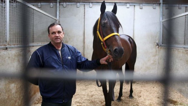 Outsider: West Australian trainer Neville Parnham has high hopes for Playing God in the Railway Stakes at Ascot on Saturday.