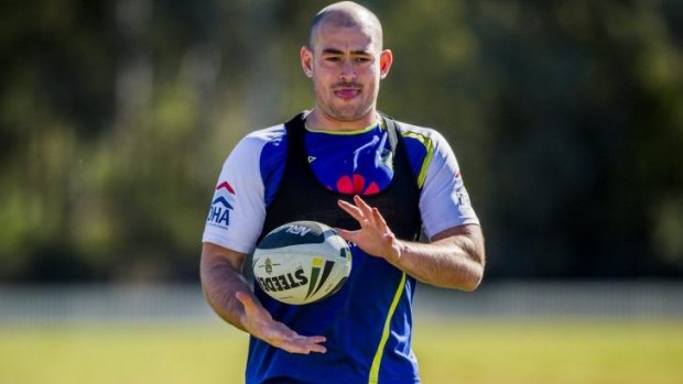 Eyeing a quick return: Terry Campese.