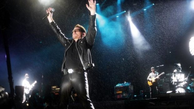 Having given 500 million iTunes users the gift of his band's new album Bono wants to save the music industry.