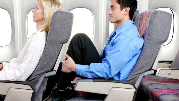 On average, passengers are well behaved on planes despite being crammed into smaller seats.