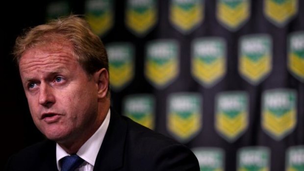 Is he the right man for the job?: NRL boss Dave Smith.