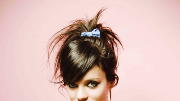 Unrepentant party girl ... Lily Allen.