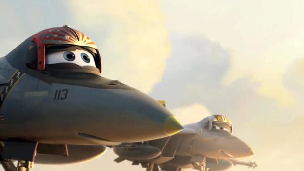 Feel the need: Disney's animated film <i>Planes</i> will pay homage to <i>Top Gun</i>.