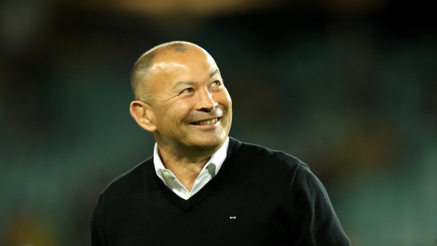 SYDNEY, AUSTRALIA - JUNE 25: Eddie Jones, the England head coach looks on during the International Test match between the Australian Wallabies and England at Allianz Stadium on June 25, 2016 in Sydney, Australia. (Photo by David Rogers/Getty Images)