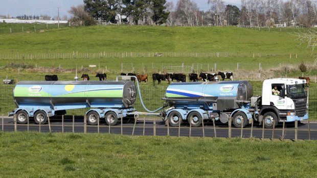 Dairy exports helped New Zealand's economy continue its surge. It was labelled the 'rock star economy' by HSBC in January.