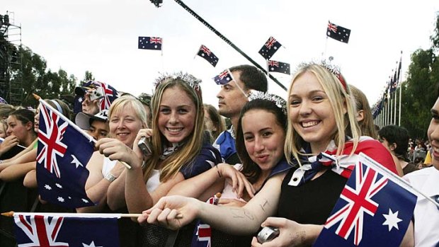 There are a few places around the world - outside Australia - that will be going off for Australia Day.