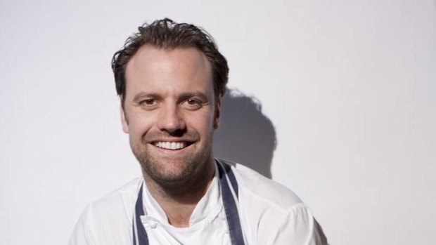 Proud of staff ... Australian chef Brett Graham.