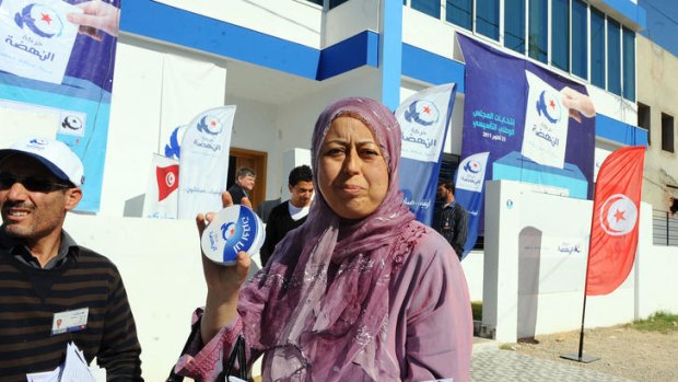 The Islamist al-Nahda party is predicted to win the most votes.