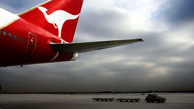 Qantas trumped Virgin for punctuality during every month in 2013.