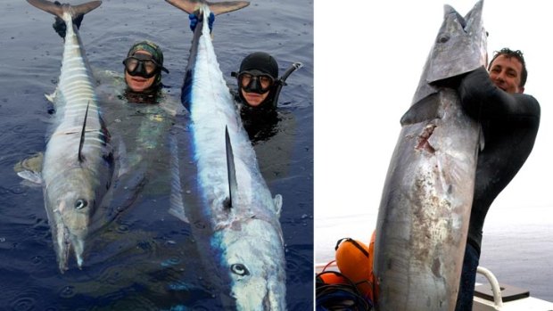 The big wahoo catches ended up feeding an entire remote village, Jaga Crossingham said.