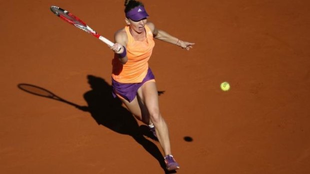 New heights: Simona Halep is into her first grand slam final.