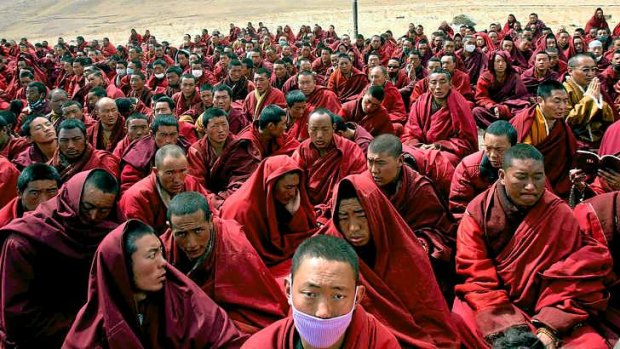 Tibetan monks in China may get the chance to openly show images of the Dalai Lama.