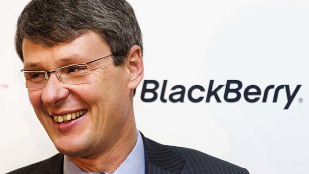 "The question is which price points can we achieve" ... Blackberry CEO Thorsten Heins.