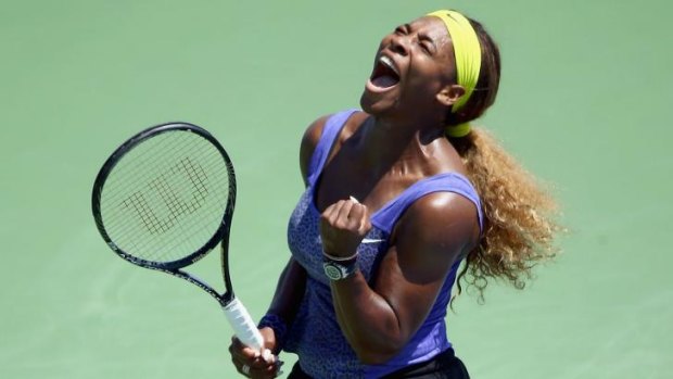 "It was really intense": Serena Williams.