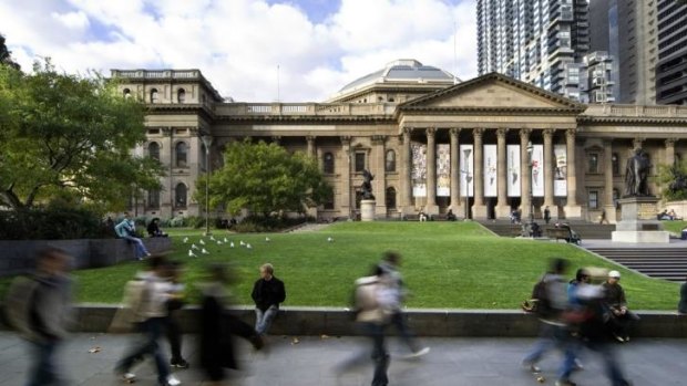 The State Library of Victoria.
