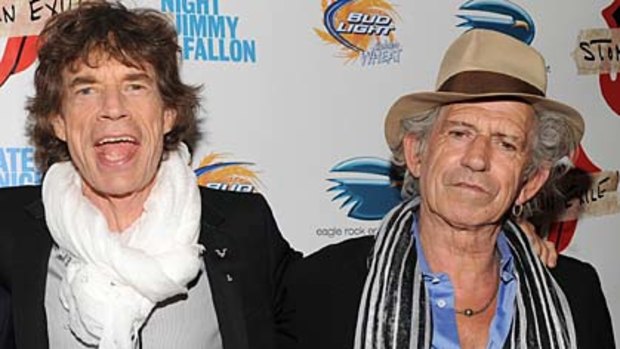 'We've had our beefs' ... Mick Jagger and Keith Richards.