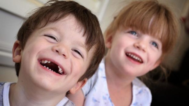 Jude and Isla Donnell have a rare genetic condition known as Sanfilippo syndrome.