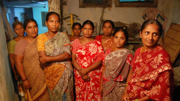 Some of the Warangal women who are burdened with debts.