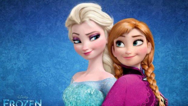 Back for a sequel: Elsa and Anna from the original <i>Frozen</i>.