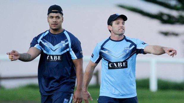 Starting young: Former Blues captain Danny Buderus is now the Under 20s NSW coach.