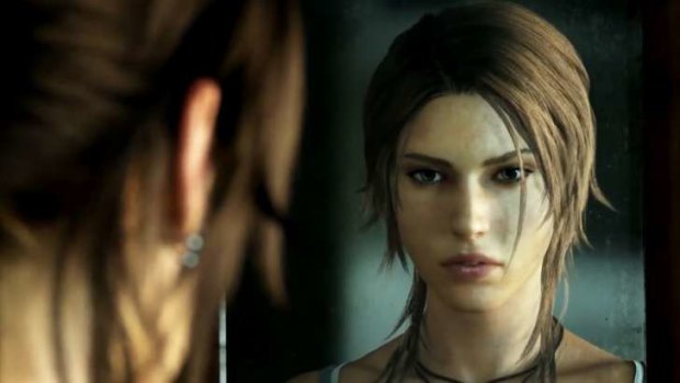 She's younger, softer, and a lot less experienced, but there is still a lot of the classic Lara Croft in this new design.