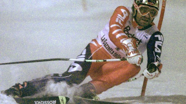 "I stopped [skiing] 16 years ago and if you asked someone back then, they would have said you'd need another 30 years before you see another one like Alberto": Tomba.
