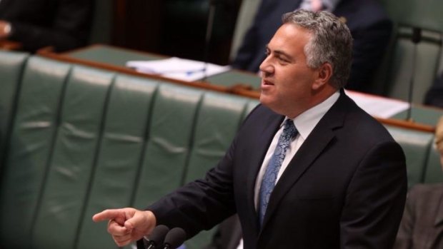 Treasurer Joe Hockey says he will "never give up" on controversial savings set out in his first budget.