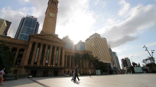 Brisbane King George Square, once a park, will soon be designated as a mall.