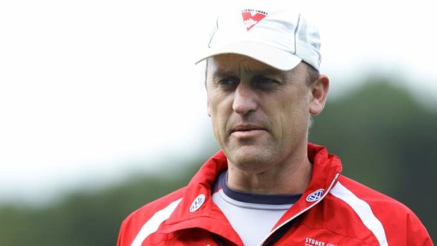 "Worth discussing and putting on the table": Swans coach John Longmire.