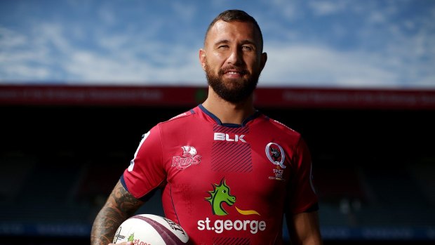 Quade Cooper and the Queensland Reds will travel to Samoa to play the Blues on May 19.