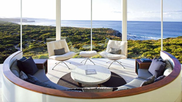 Far horizons … Kangaroo Island's Southern Ocean Lodge, a Maggie Beer favourite.