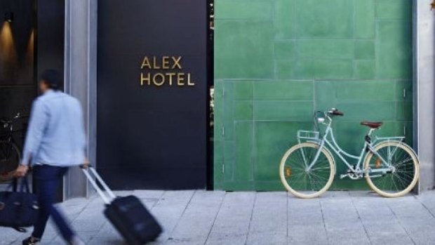 New kid on the block ... the Alex Hotel.