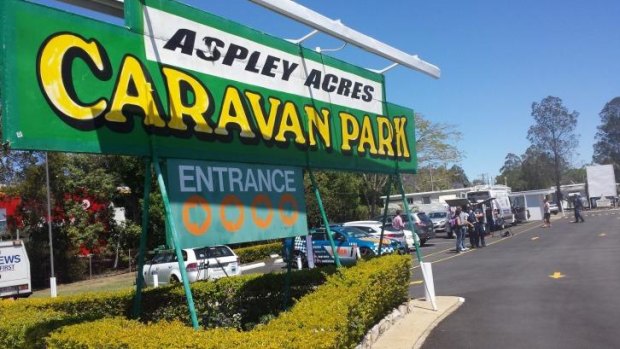 Aspley Acres Caravan Park, in Brisbane's north.