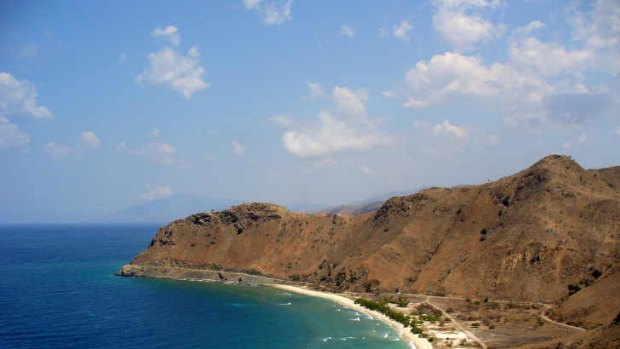 A beach near Dili.