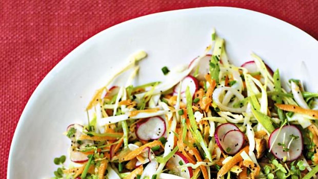 Stella McCartney's summer coleslaw salad (link to recipe below).