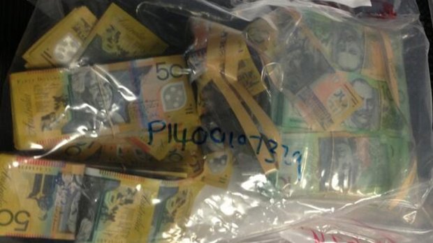Police seized $1 million in cash during 28 raids across southeast Queensland.
