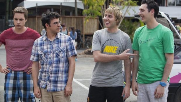 Lost in space: Well, Australia actually. The cast of <em>The Inbetweeners 2</em>.