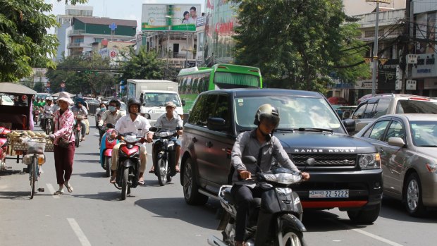 Cambodia's Phnom Penh was a magnet for Western companies wanting to expand their empires into Asia.