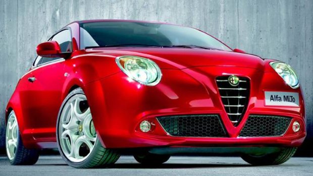 The Alfa Romeo MiTo.