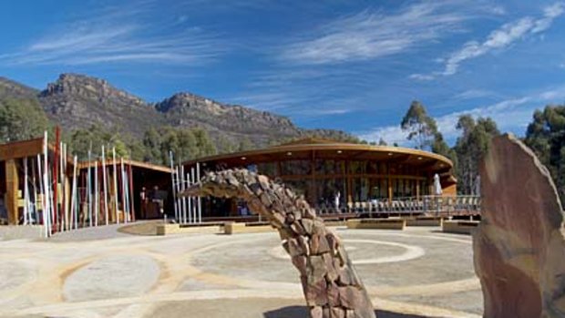 Nature's best ... Brambuk, the National Park and Cultural Centre in Halls Gap.