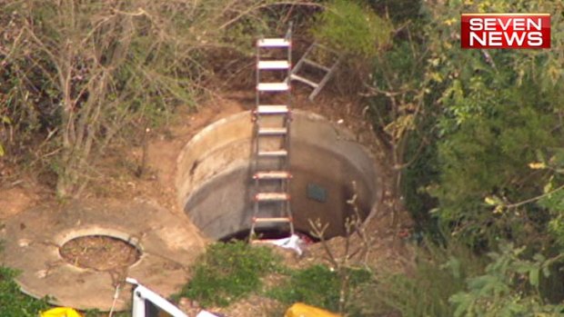 A septic tank where a man died in Brisbane's southwest.